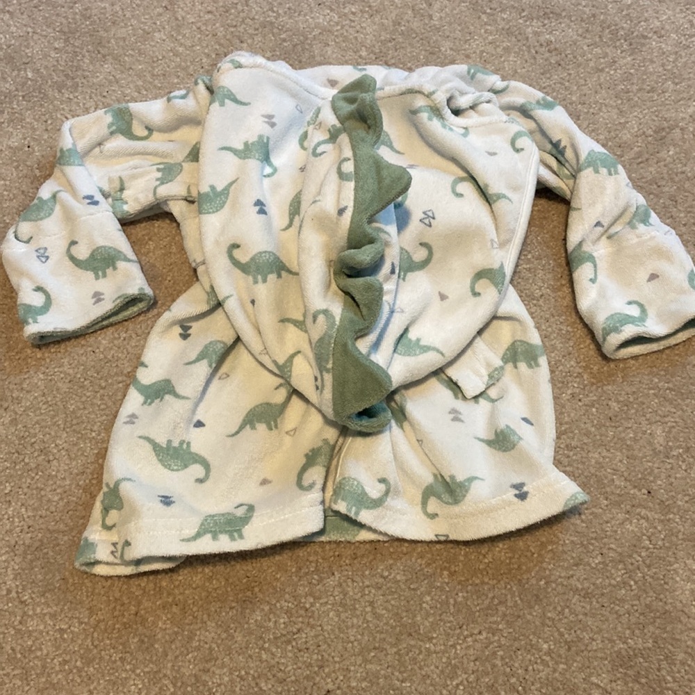 Just One You by Carter’s Dinosaur Robe 🦕 0-9M - Picture 3 of 3
